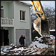 Насильственный снос жилых домов в поселке 'Речник' под Москвой. Фото Радио Свобода